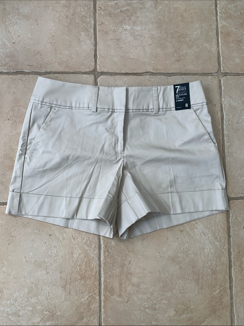 7th Ave. Design Mid Rise Classic Shorts